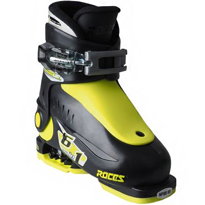 6. Roces Idea Up Ski Boots Black and Lime Jr 450490 18