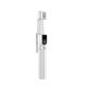 Selfie stick / telescopic pole with tripod Dudao F18W - white