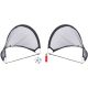 8. Set of 2 Pop Up Soccer Goals Dunlop 100982