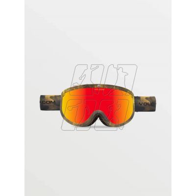 2. Volcom Footprints Women's/Men's Snowboard Ski Goggles Winter Red (VG0622303)