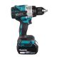 2. Makita DDF486RTJ 2100 RPM Drill Bit 2.6 kg Black, Blue