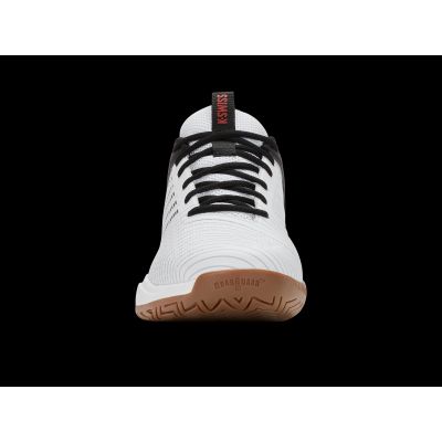 3. K-swiss ULTRASHOT TR INDR WHITE/BLACK/HIGH RISK RED-M sneakers (04602-153-M)