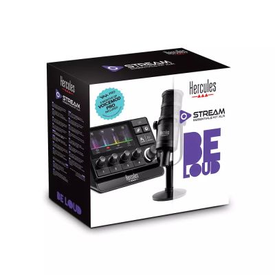 4. Hercules Stream Essentials Kit XLR Retail