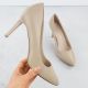 Beige high heel pumps Sergio Leone 1339