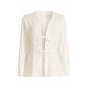 6. CASALL Studio Cardigan Sweatshirt White
