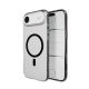 4. Puro Lite Mag TPU+PC Case Compatible with MagSafe for iPhone 17 Air - Transparent with Black Ring