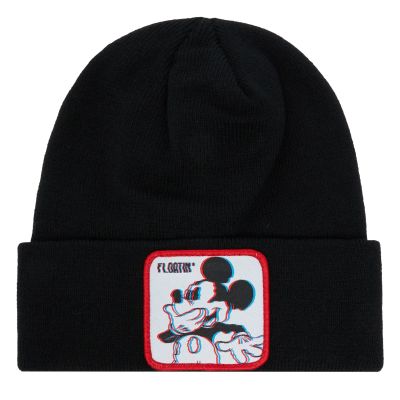 Capslab Disney Mickey Hat CL-DIS-1-BON-FLO1 Black One Size