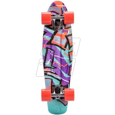 3. Meteor Multicolor Graffiti 22604 skateboard