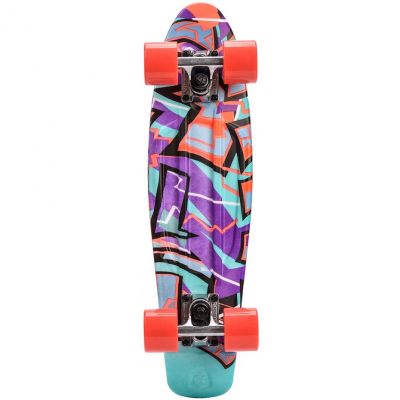 3. Meteor Multicolor Graffiti 22604 skateboard
