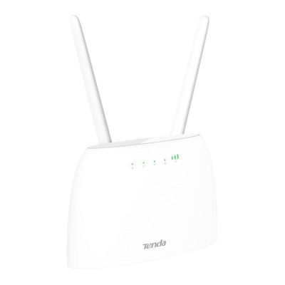 5. Tenda N300 Wireless Router Fast Ethernet Single Frequency (2.4GHz) 4G White