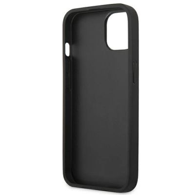 7. Case BMW BMHCP14MSLLBK iPhone 14 Plus 6.7 "black / black Leather Stamp