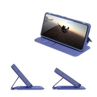 8. Dux Ducis Skin X Holster Cover for Samsung Galaxy A73 blue
