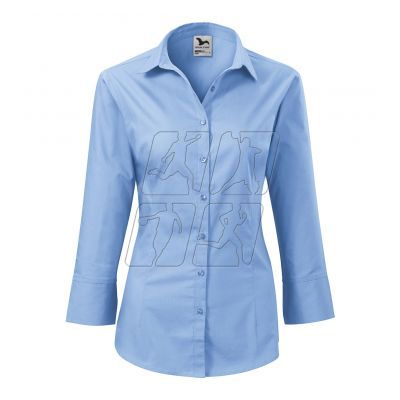 3. Malfini Style W MLI-21815 Sky Blue Shirt