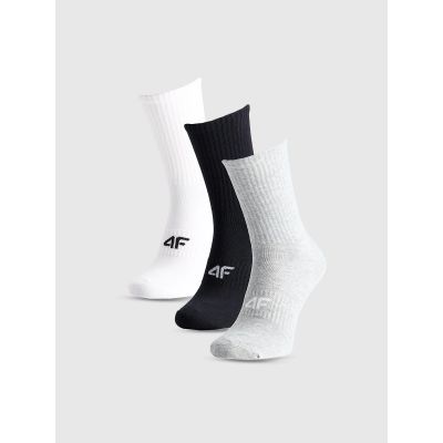 Women's Casual Ankle Socks (SET OF 3) 4F 4FWMM00USOCF474-90S