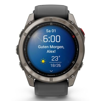 9. Garmin Fenix 8 Pro AMOLED 51mm Sapphire Titanium Sports Watch