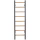 16. GYMNASTIC WOODEN AND METAL WALL BAR WITH 4 HANDLES BENCHK 200B