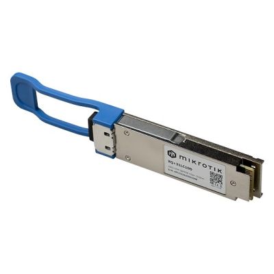 Mikrotik XQ+31LC10D Network Transceiver Module 100000 Mbit/s QSFP28 1309 nm Fiber Optic