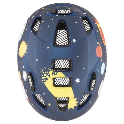 12. Uvex kid 2 cc dk.blue rocket children's bike helmet m.46-52 cm