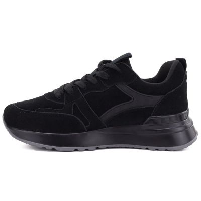 7. Women's black leather shoes Vinceza FIO27-67006