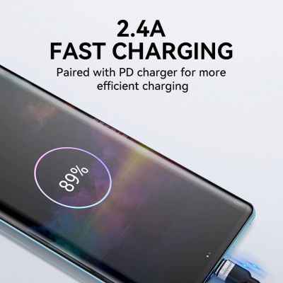 7. Wozinsky WNBAC2 USB-A / USB-C 2.4A cable 2 m - black