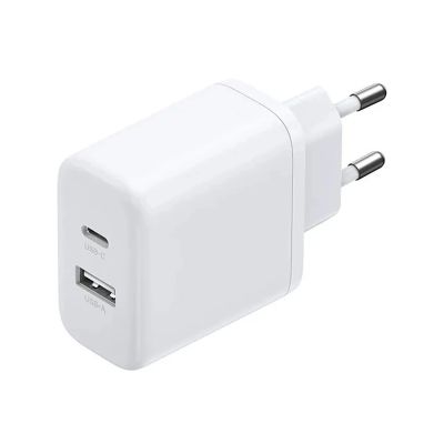 2. Ugreen Nexode N Series X227 20W GaN Wall Charger 1x USB-A 1x USB-C - White