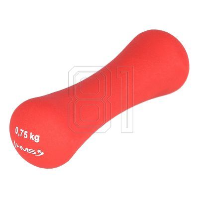 17. Neoprene coated cast iron weight 0.75kg 17025
