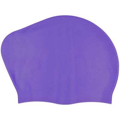 18. Crowell Recycling Pearl Silicone Swim Cap Light Blue Color 6