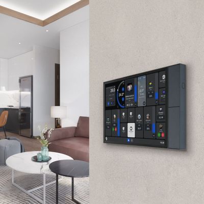 4. Shelly Wall Display XL Wireless, Black, Light Gray