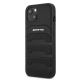 2. AMG Leather Debossed Lines case for iPhone 13 mini - black