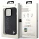 8. BMW Leather Hot Stamp case for iPhone 15 Pro - black