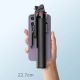 22. Selfie stick WC1Y3S telescopic tripod 1.3m with phone holder - black
