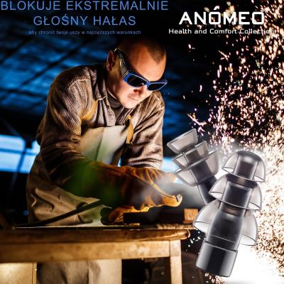 5. ANOMEO – ETREME NOISE Earplugs