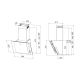 2. AKPO WK-4 MIRT ECO 50 BLACK Cooker Hood