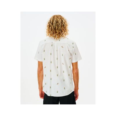 5. RIP CURL Hula Breach S/S Shirt white