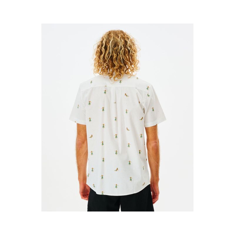 5. RIP CURL Hula Breach S/S Shirt white