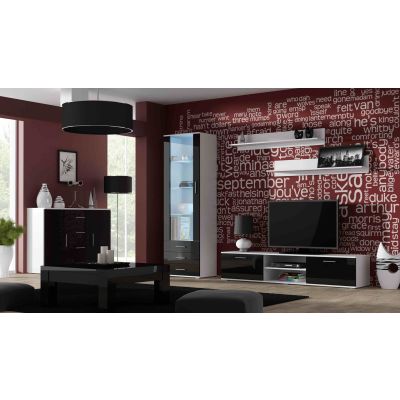 12. Shelf 125cm (2 pcs) SOHO white matt