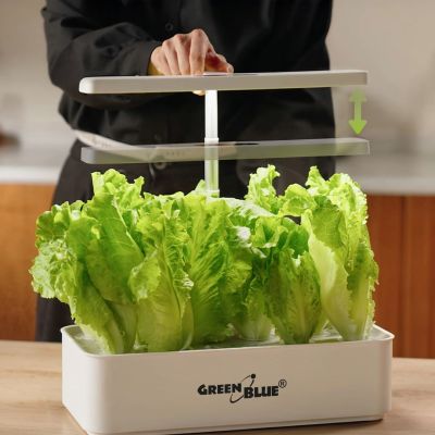 7. GREENBLUE SMART INDOOR GROWING SYSTEM, SMART POT, CAPACITY 4L, FOR 12 PLANTS, FULL SPECTRUM LEDS