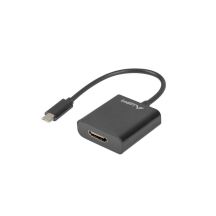 Lanberg AD-UC-HD-01 Adapter (USB type CM - HDMI F; 0.15m; black)