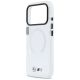 6. BMW M IML Shockproof Metal Logos MagSafe Case for iPhone 17 Pro Max - Transparent