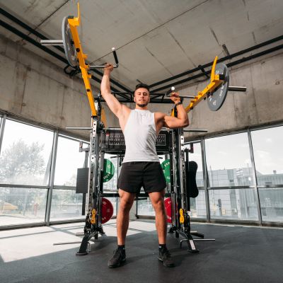 13. CYKLON X Multifunctional Smith Machine with HMS Equipment