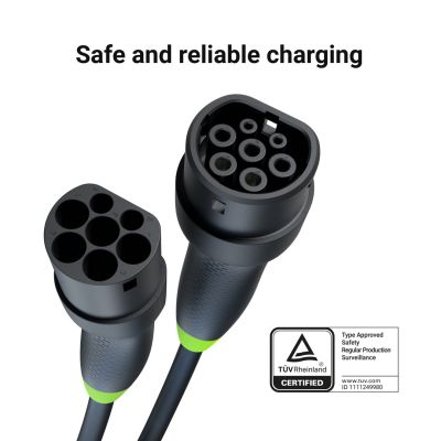 23. Green Cell GC Snap Type 2 11 kW 7 m EV Cable