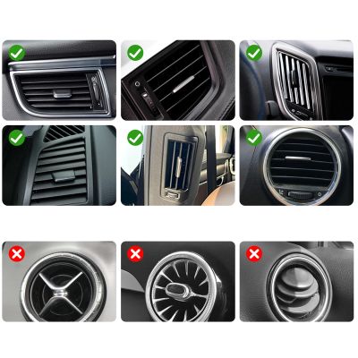 16. Joyroom JR-ZS392 gravity phone holder for air vent - black