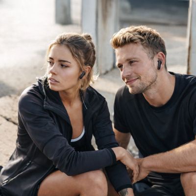 14. Baseus Bass BS2 Lite TWS headphones - black