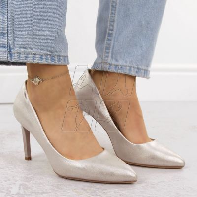 3. Sergio Leone 1339 W SK428B Suede Pumps