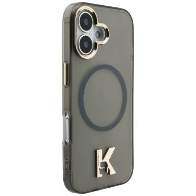 4. Karl Lagerfeld IML K Head Logo MagSafe Case for iPhone 17 - Black