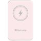 3. Verbatim Charge 'n' Go Lithium Polymer (LiPo) 5000 mAh Wireless Charging Pink