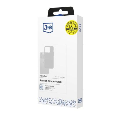 3. 3mk Silicone Case for Samsung Galaxy S24 - black