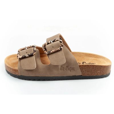 2. Lee Cooper women's slip-on shoes, khaki, comfortable, lightweight