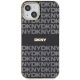 3. DKNY IML Mono & Stripe MagSafe Case for iPhone 15 Plus / 14 Plus - Black