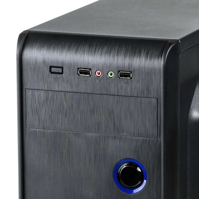 3. Akyga AK939BL case (ATX, Micro ATX, Mini ATX, Mini ITX; black)